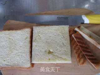 奶酪西多士的做法步骤：4