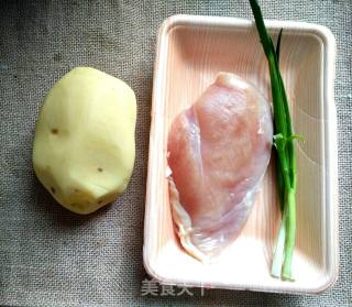 椒盐土豆鸡丁的做法步骤：1