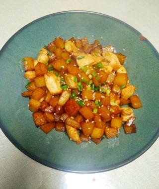 椒盐土豆鸡丁的做法步骤：7