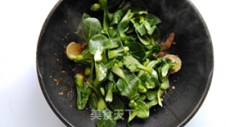 青菜牛肉炒年糕的做法步骤：6