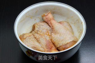 孜然烤鸡腿的做法步骤：2