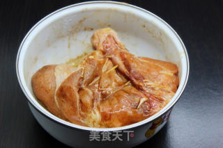 孜然烤鸡腿的做法步骤：3