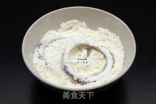 酥炸洋葱圈的做法步骤：3