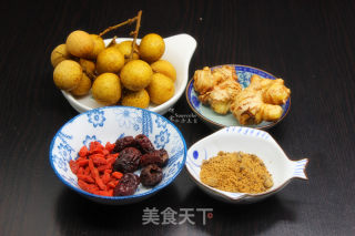 枸杞桂圆红糖茶的做法步骤：1