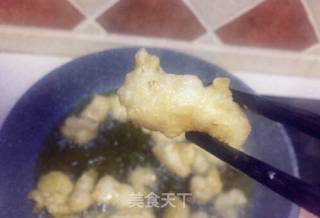 #花样美食#百变水果~苹果巴沙咕噜肉的做法步骤：9