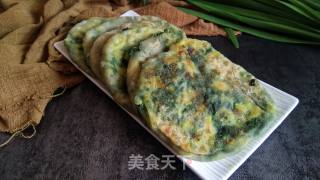 韭菜鸡蛋馅饼的做法步骤：14