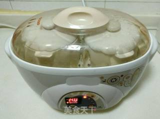 懒人煲粥（黑米糯米粥，白糯玉米碴子粥）的做法步骤：4
