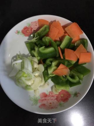 奥尔良小炒肉的做法步骤：3