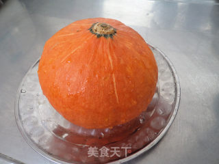 南瓜双米粥的做法步骤：1