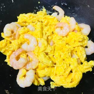 虾仁滑蛋的做法步骤：6