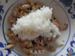 鸡腿香菇饭的做法步骤：9