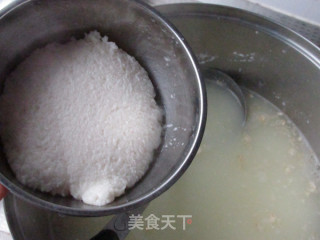 奶清麦片桃花粥的做法步骤：5