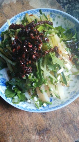 凉拌米豆腐的做法步骤：5