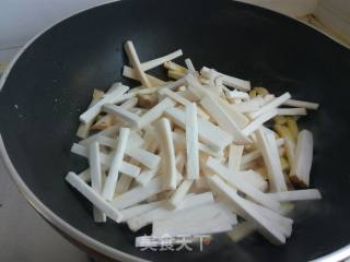香辣孜然杏鲍菇的做法步骤：7