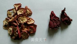 山楂洛神茶的做法步骤：1