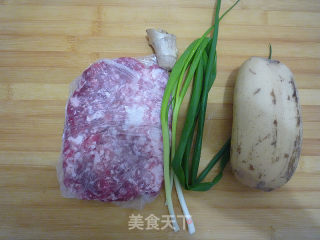 炸藕丸的做法步骤：1