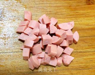 豌豆炒腊肉的做法步骤：5