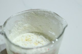 糖渍橙皮丁玛德琳的做法步骤：3