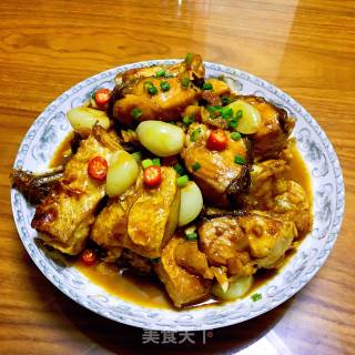 蒜子烧鱼块的做法步骤：14