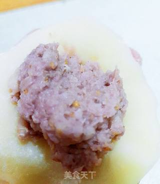 花样美食之芋泥大福的做法步骤：6