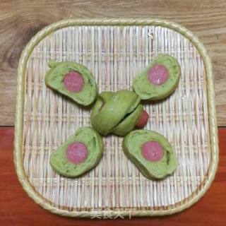 香肠卷的做法步骤：11
