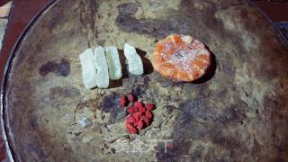 重庆传统宴席扣菜——橘香糯米饭(我们重庆人叫酒米饭)的做法步骤：10