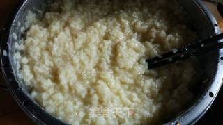 重庆传统宴席扣菜——橘香糯米饭(我们重庆人叫酒米饭)的做法步骤：16