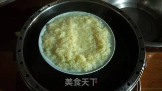重庆传统宴席扣菜——橘香糯米饭(我们重庆人叫酒米饭)的做法步骤：20