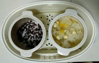 红豆糯米粥的做法步骤：2