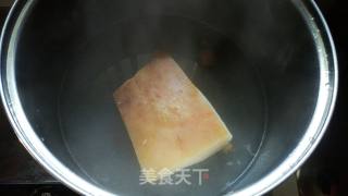 重庆乡宴九大碗之一夹沙肉、甜烧白的做法步骤：12