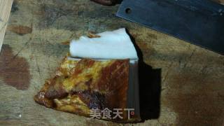 重庆乡宴九大碗之一夹沙肉、甜烧白的做法步骤：24