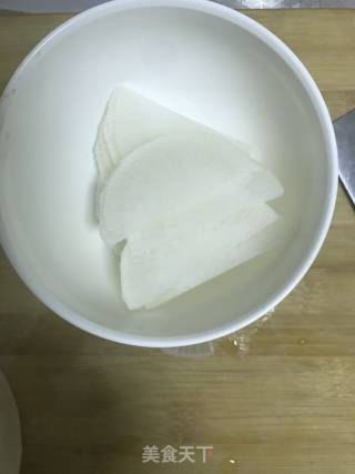 白玉萝卜拼盘的做法步骤：4