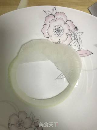 白玉萝卜拼盘的做法步骤：8