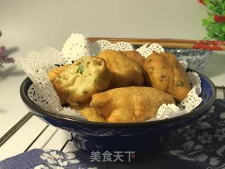 炸面团子的做法步骤：17