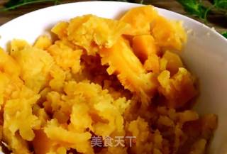 全麦红薯饼的做法步骤：2