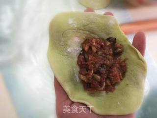 翡翠白玉包子的做法步骤：22