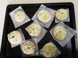 翡翠白玉包子的做法步骤：24