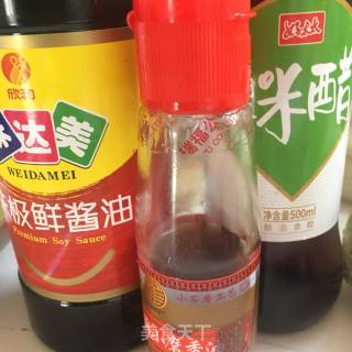 黄瓜拌黄金鲍的做法步骤：12