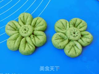 “花样美食”梅花馒头的做法步骤：8