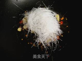 花样美食:荷兰豆木耳烧粉丝的做法步骤：7