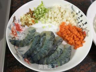 炸虾春卷的做法步骤：1