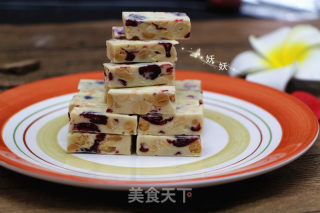 蔓越莓花生牛轧糖的做法步骤：12