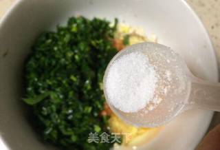 #养颜食谱#~燕麦菠菜炒鸡蛋的做法步骤：6