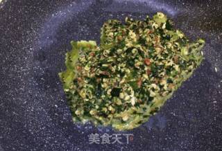 #养颜食谱#~燕麦菠菜炒鸡蛋的做法步骤：9