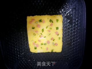 花样美食＋土司巧变肉松卷的做法步骤：6