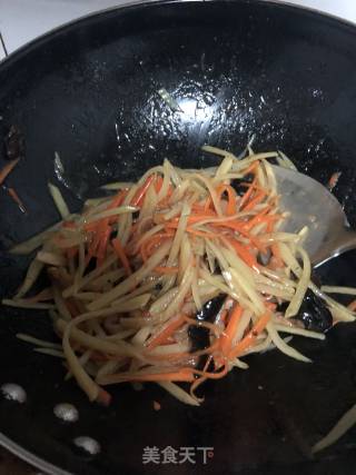 鱼香土豆丝的做法步骤：5