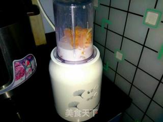 #花样美食#桔子奶昔的做法步骤：4