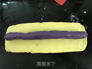 香芋紫薯酥的做法步骤：8