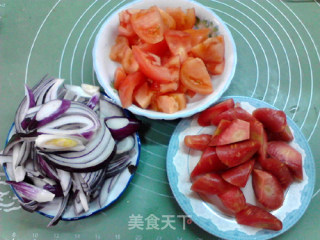 #花样美食#番茄红烩牛肋排的做法步骤：3