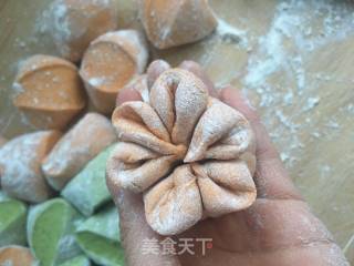 枸杞豆沙包的做法步骤：8